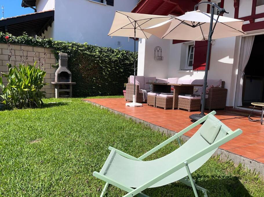 1Km Plage, Agreable Maison 6 Pers Classee 3* Hendaya Exterior foto